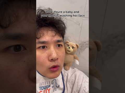 When youre a baby watching mom wash her face thumbnail