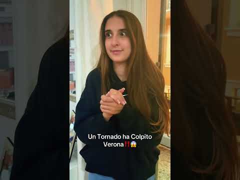 Un Tornado ha Colpito Verona ‼️??️ #auroraeludovica thumbnail