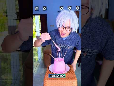 CHALLENGE MAKAN RANDOM! #food #asmr #mukbang #makanan #drama #eskrim thumbnail