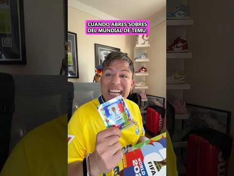 Cuando Abres Sobres Del Mundial⚽️🏆#comedia thumbnail