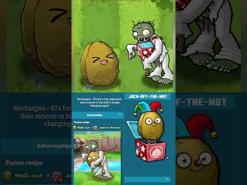 Wall-nut + Jack-in-the-box zombie = ? #pvz #plantsvszombies thumbnail