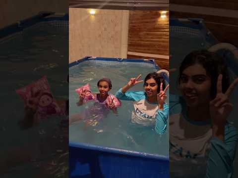 فجوري قضت 24 ساعة في بيت خالتها مع روز 🤩🤩#shortvideo #shorts thumbnail