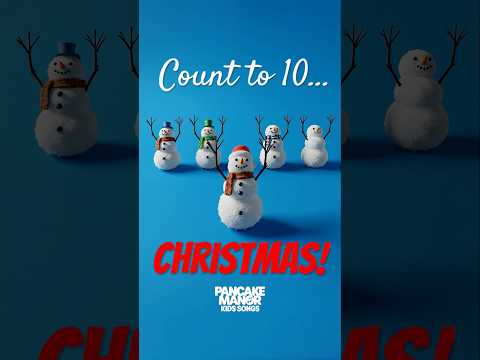 Count to Ten for CHRISTMAS! ⛄️ 🎅🏼 #kidsvideo #preschool #kidssongs thumbnail