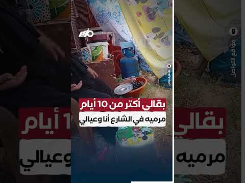 مواطنة: بقالي أكتر من 10 أيام مرمية في الشارع أنا وأمي وعيالي! thumbnail