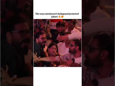 this looks straight out of a movie 😍🔥 #janhvikapoor #ramcharan #shortsfeed #shorts thumbnail