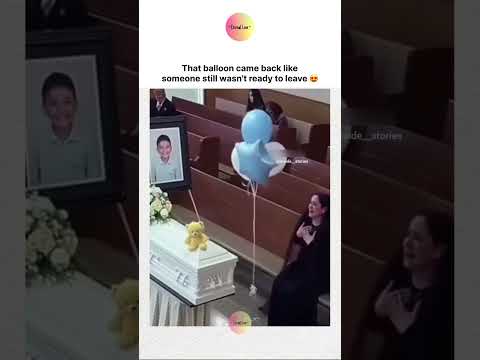 That balloon came back like someone still wasn't ready to leave 😍 thumbnail