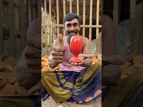 Ugly Bamboo into a Beautiful Eco-Friendly Drinks Glass #shorts thumbnail