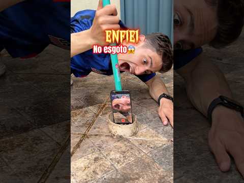 Encontrei animais dentro do esgoto?!😱 #shorts thumbnail