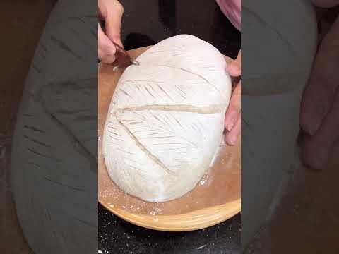 Sourdough Scoring #sourdough #shorts #youtubeshorts thumbnail