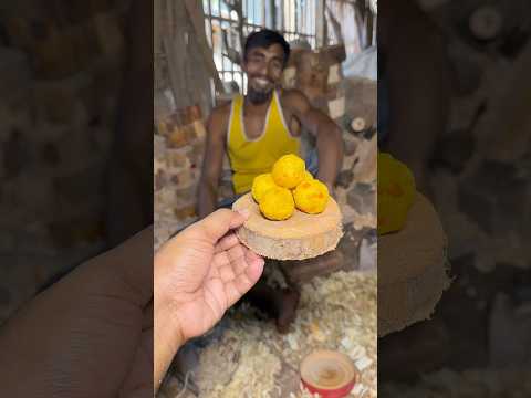 Amazing Wooden Candy Plate Made from a Small Piece of Wood #shorts thumbnail