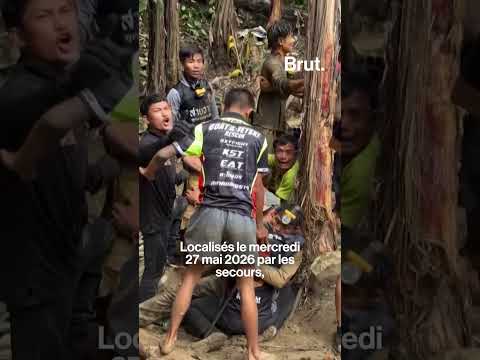 5 des chercheurs d'or piégés dans une grotte au Laos ont été secourus thumbnail