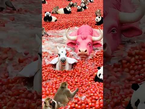 Marvelous Funny Video 2026 Anaconda Snake Saamp Horse Dancing Polish Cow funny cow dance swimming thumbnail