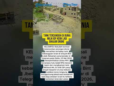 TANK TERCANGGIH DI DUNIA MILIK IDF KEOK LAGI DIHAJAR DRONE thumbnail