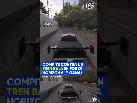 Es posible COMPETIR CONTRA UN TREN BALA en Forza Horizon 6 😱🚅 #forzahorizon6 #gaming #videojuegos thumbnail