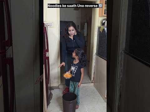 "3 days purane noodles ko reverse kar diya." ??? #relatable #trending #shorts thumbnail