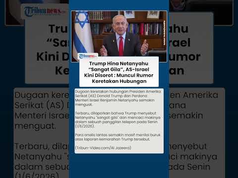 Memanas! Usai Trump Murka Hina Netanyahu, Rumor Keretakan Hubungan AS-Israel Menguat thumbnail