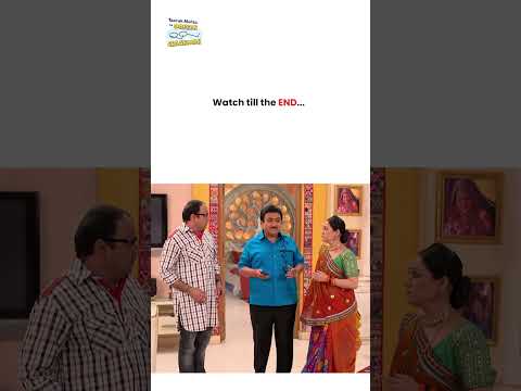 Watch till the END ! #tmkoc #funny #jethalal #daya #shortsfeed thumbnail