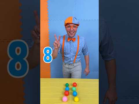 Can you COUNT all the BALLS????! 12345678! Let's Goooooo! #shorts thumbnail