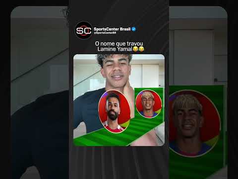 O BRILHO ATÉ SUMIU DOS OLHOS DO LAMINE YAMAL 😅 #shorts thumbnail