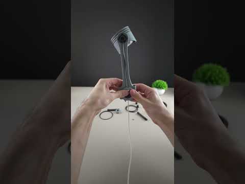 This 3D Printed Engine LED Lamp is a Showstopper! 🛠️💡 thumbnail