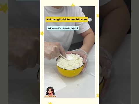 Bạn gái ăn nửa bát cơm #shorts #viral #trending thumbnail