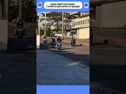 pamer modif saat kumpul, 3 cewek ini jadi sorotan di lapangan#short #automobile thumbnail