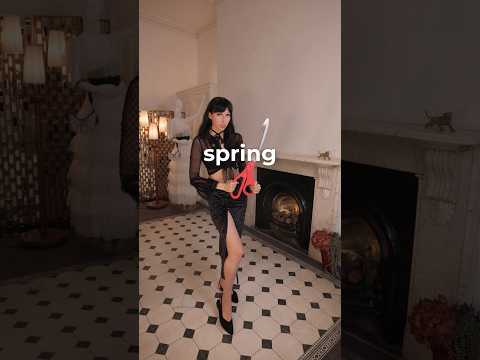 3 extravagant spring outfits and how to style them AD #shorts thumbnail