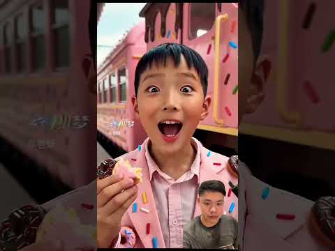 Kereta api dari donat⁉️ thumbnail