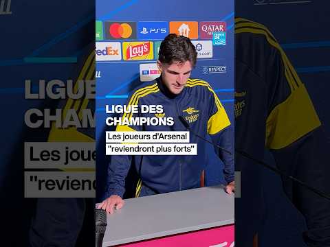 Ligue des champions : les joueurs d'Arsenal "reviendront plus forts" • FRANCE 24 thumbnail