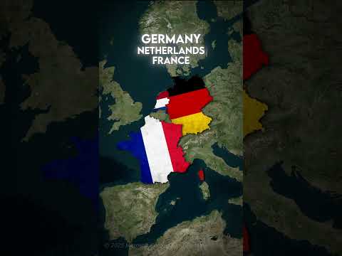 Countries & their Best Friends #geography #shorts thumbnail