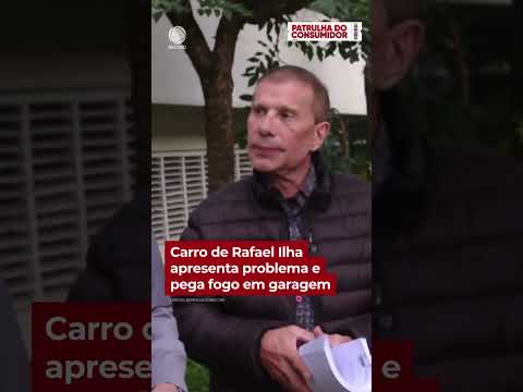 Carro de Rafael Ilha apresenta problema e pega fogo em garagem #Shorts #PatrulhaDoConsumidor thumbnail
