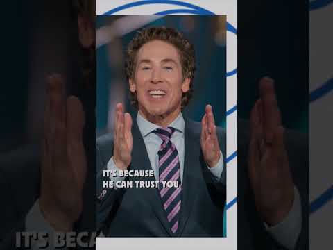 God is Entrusting You to Carry Out His Purpose | Be Happy Where You Are | Joel Osteen thumbnail