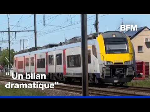 Belgique: quatre morts, dont deux enfants, dans un accident entre un train et un car scolaire thumbnail