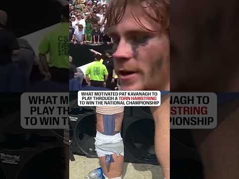 Pat Kavanagh put it all in perspective after the 2023 Men's Lacrosse National Championship win 👏 thumbnail