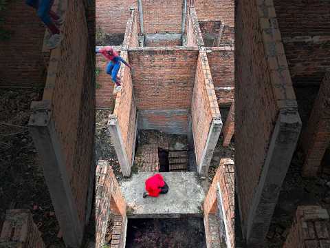 SPIDERMAN vs MONEY HEIST / PART.14 #spiderman #parkour #moneyheist thumbnail