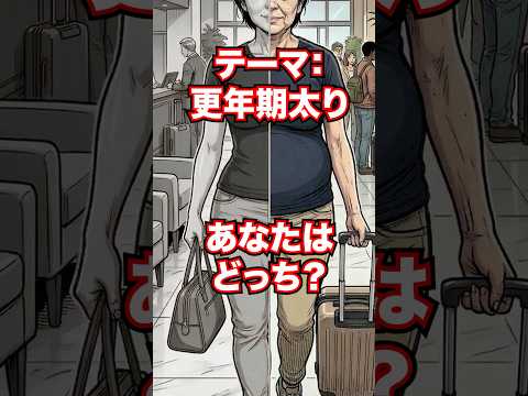 【更年期太り】あなたのタイプはどっち？お腹痩せ運動の正解は？ thumbnail