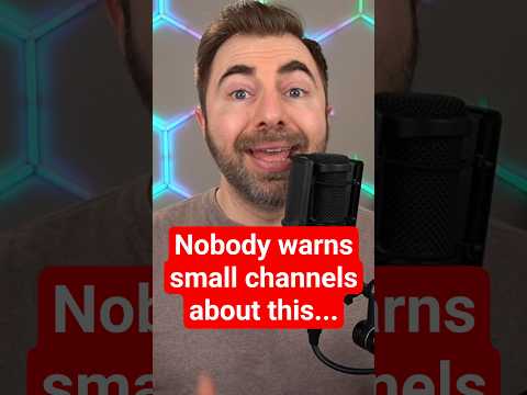 Small YouTube Channels Need to Understand This... ? thumbnail