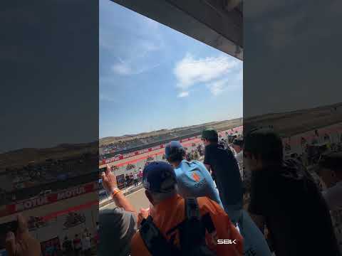 Enjoy the action from the paddock! 👀 | 2026 #AragonWorldSBK 🇪🇸 thumbnail