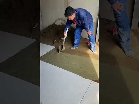 Tile installation P8803#shorts thumbnail