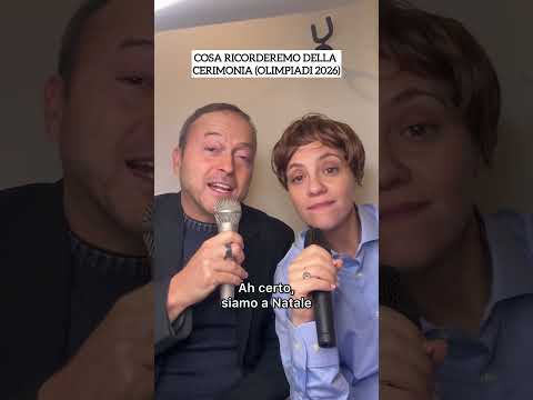 Cosa RICORDEREMO della cerimonia OLIMPIADI 2023. Eh…2026. 😅 Vi è piaciuta? thumbnail