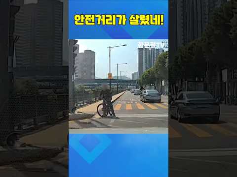 #5296. 안전거리가 살렸네! #shorts thumbnail
