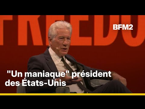 Richard Gere s'en prend à Donald Trump, qu'il qualifie de "maniaque" thumbnail
