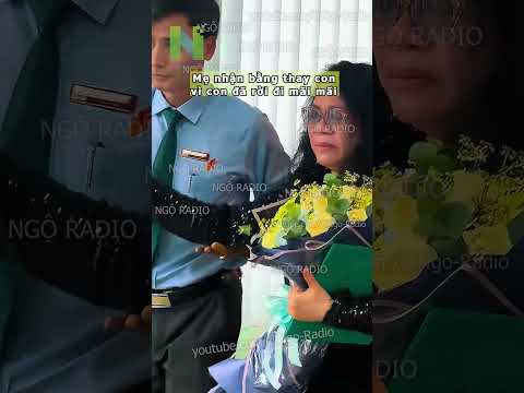 Mẹ nhận bằng thay con vì con đã rời đi mãi mãi thumbnail