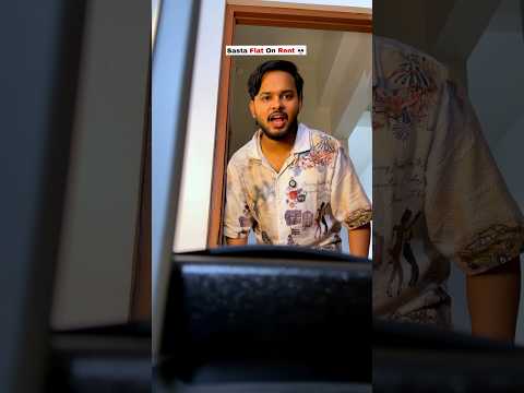 Sasta Flat On Rent ? Wait For...? #shorts #comedy #aruj #bachelor #horror thumbnail