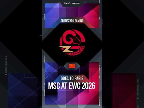 Guangzhou Gaming is going to Paris 🙌 #MobileLegendsBangBang #MLBBEsports #MSCatEWC2026 #RoadToParis thumbnail