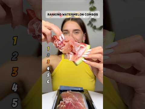 Best Watermelon Combos😋 #watermelon #food thumbnail