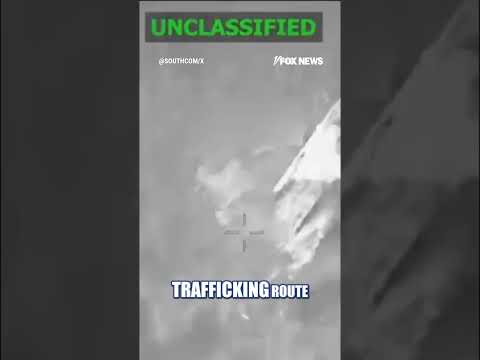 US forces strike alleged drug vessel, killing two narco-terrorists #shorts #us #news #narco #cartel thumbnail