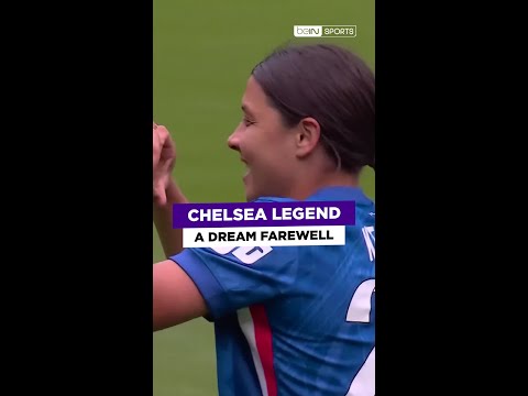 Chelsea legend Kerr scores last match winner! ? #beINSPORTS #beINWSL #WSL #Chelsea thumbnail