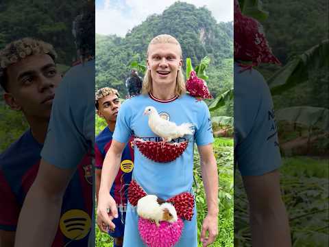 Haaland Became the Durian King 😂 #football #haaland #parody thumbnail