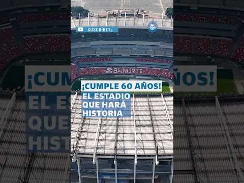 Estadio Ciudad de México cumple 60 años; hará historia en el Mundial 2026 #Shorts thumbnail